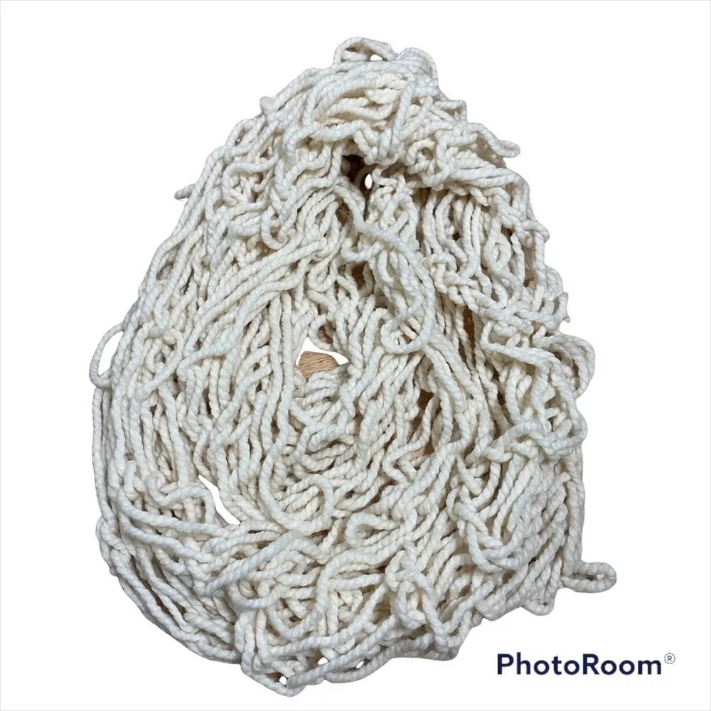 Rope Scarf Boho Hippie Chic Ivory Cream Women’s